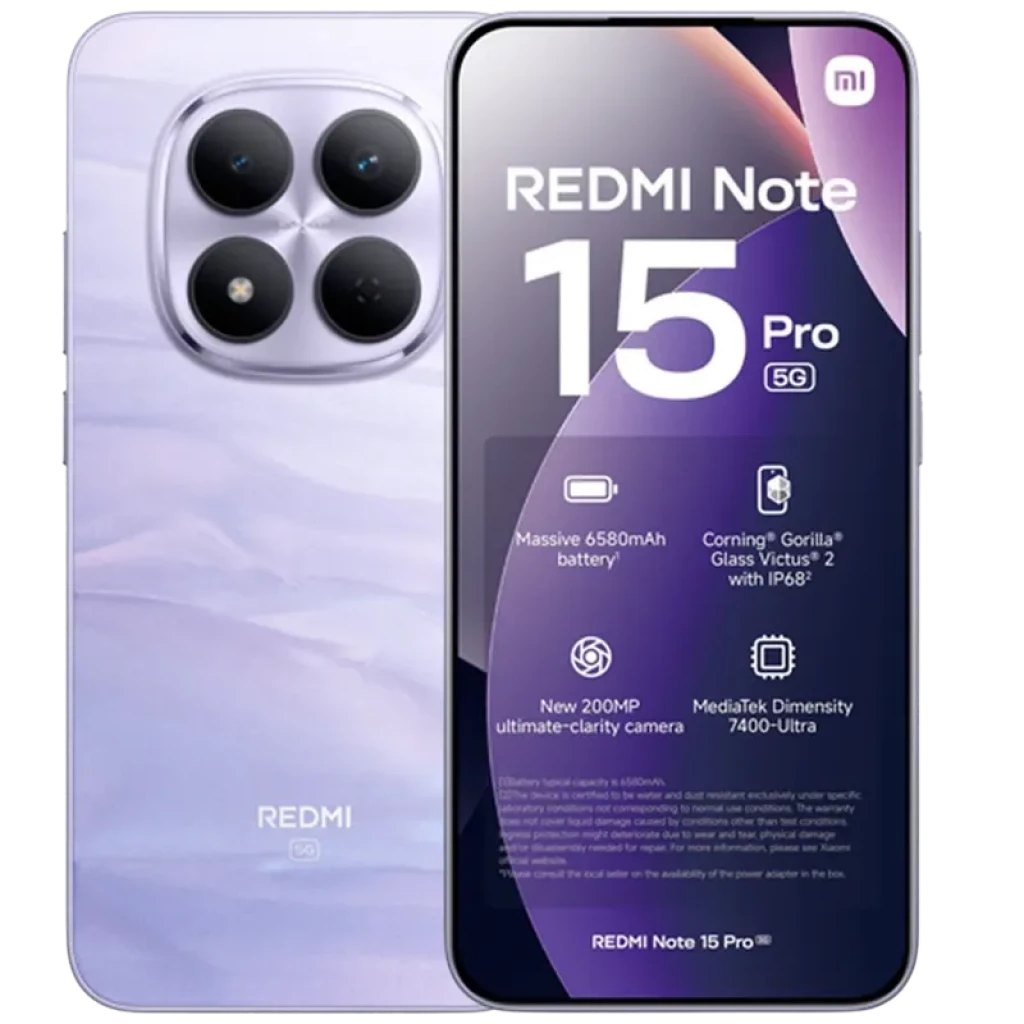 Xiaomi Redmi Note 15 Pro 5G 12GB/512GB Lila