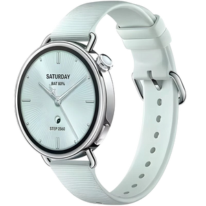 Xiaomi Watch S4 41mm con Correa de Caucho Fluorado Verde Menta
