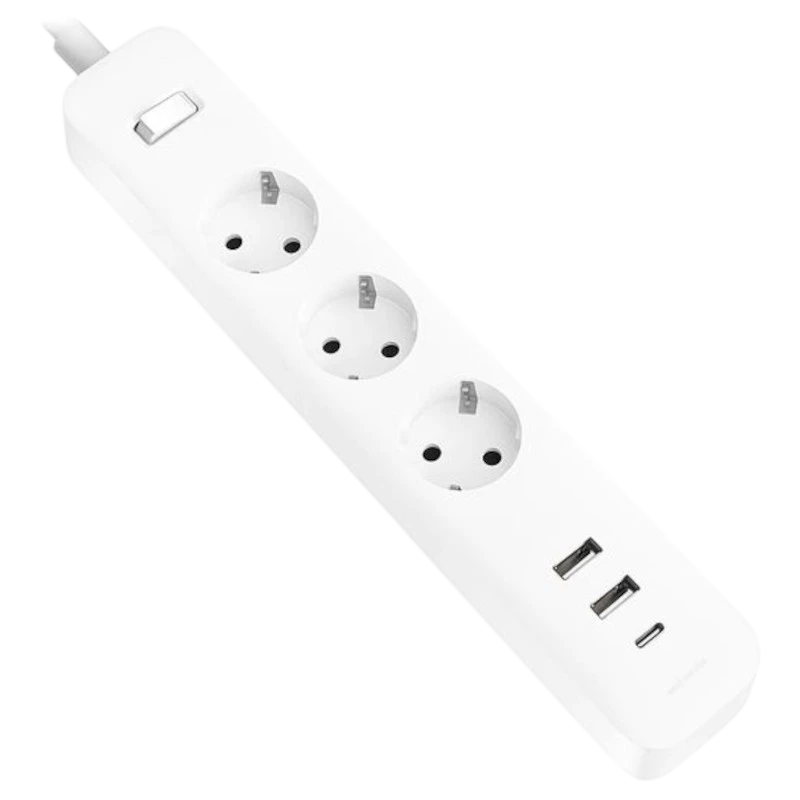 Xiaomi 20W Power Strip (2C1A) EU - Regleta de enchufes con USB
