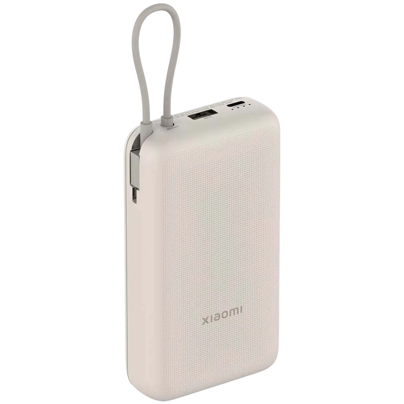 Xiaomi 33W Power Bank 20000mAh (Cable Integrado) Marrón