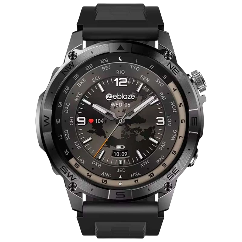 Zeblaze Stratos 2 Plus Negro - Reloj inteligente con GPS