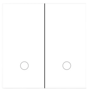 Zemismart K6 Zigbee Doble Blanco - Interruptor inteligente